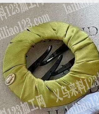 寻找这个手工缠绕布艺发夹成品，我要现货，