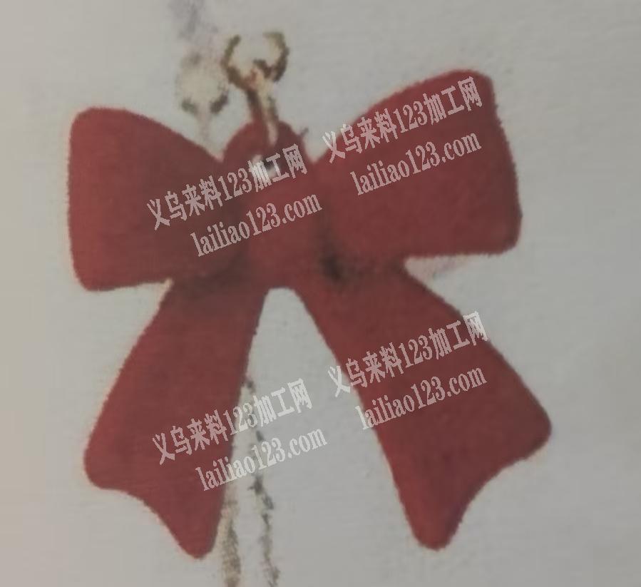 如图，采购植绒蝴蝶结，长期稳定有量，寻找