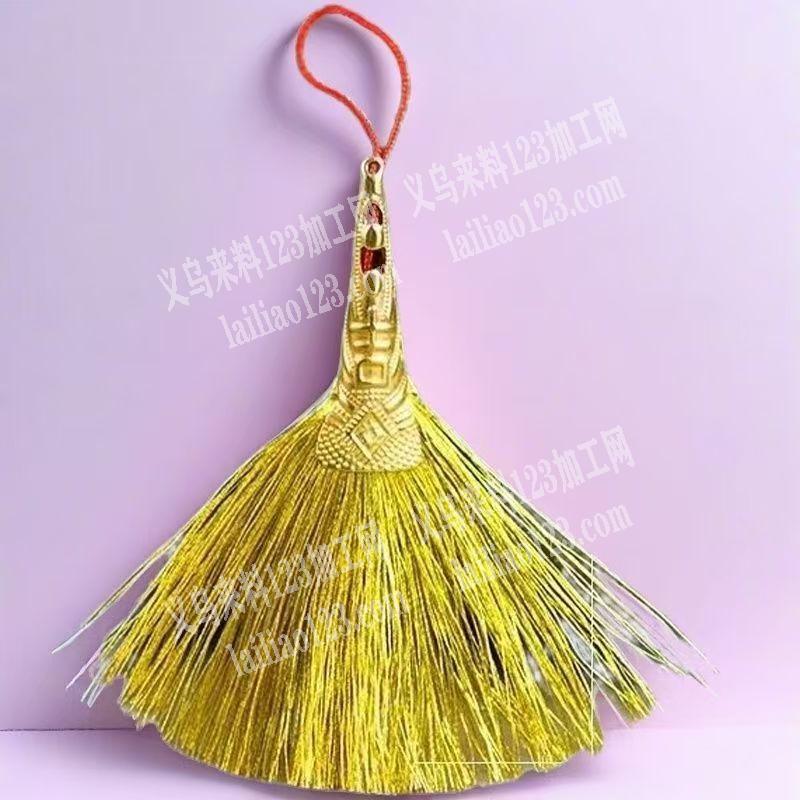 寻找生产这个手工流苏成品的工厂，有的联系