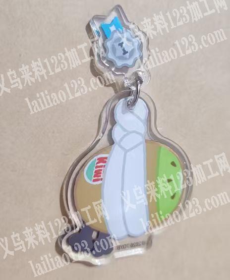 寻找专业做这个钥匙扣挂件订单的工厂，请联