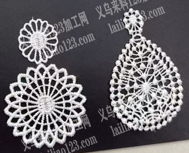 蕾丝耳环外发加工，如图，寻找工厂。寻找这