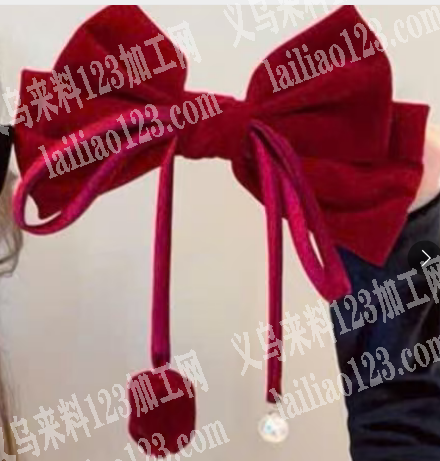 布艺蝴蝶结成品订单，寻找成品工厂合作。，