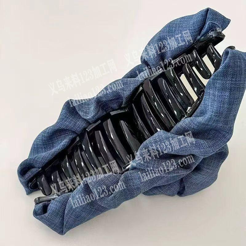 布艺抓夹的手工活【附图片】手工活外发，布