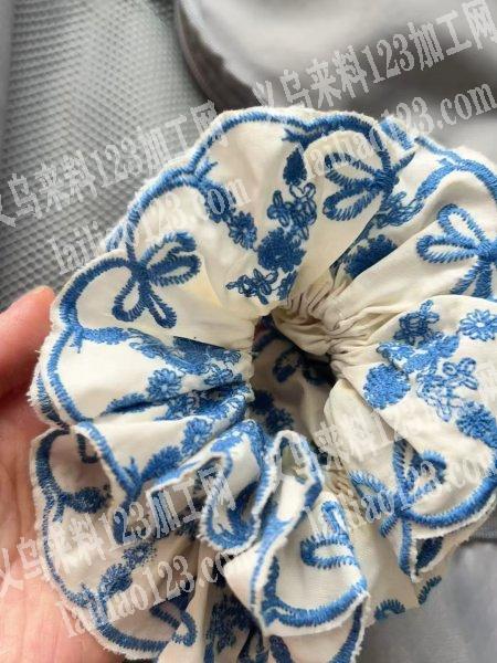 发圈绣花外发加工，寻找专业做绣花的加工厂