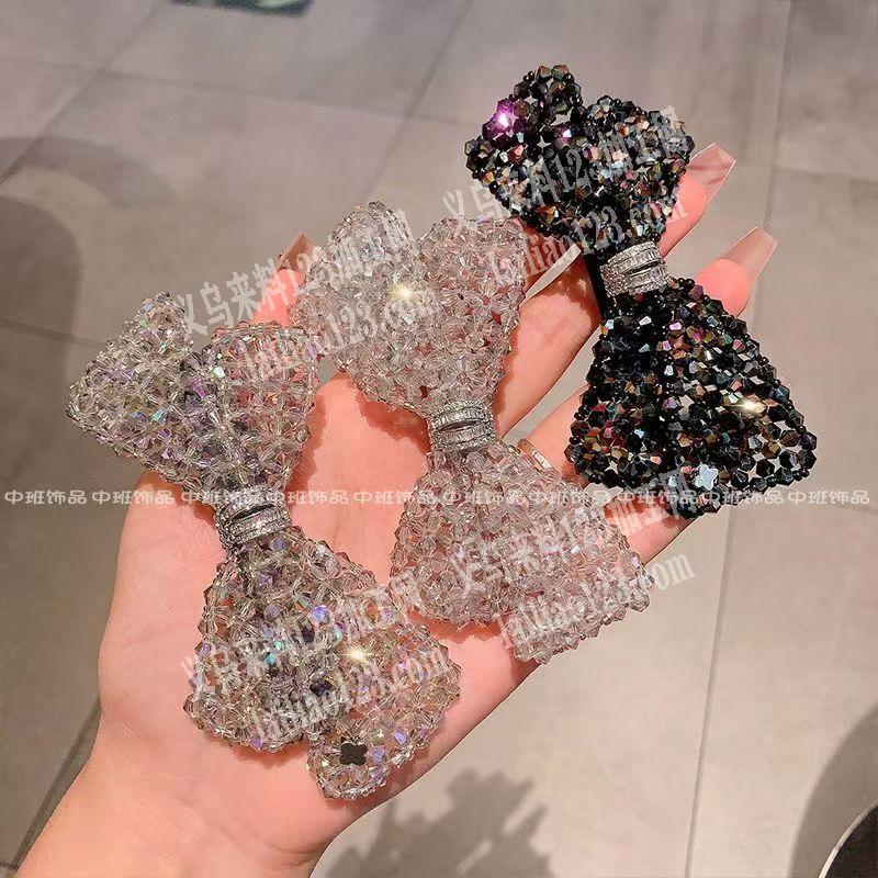 寻找会做这个手工串珠编织的蝴蝶结成品工厂
