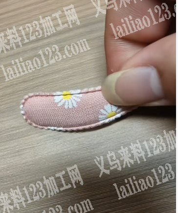 包布发夹，。外发加工。寻找专业做包布发夹