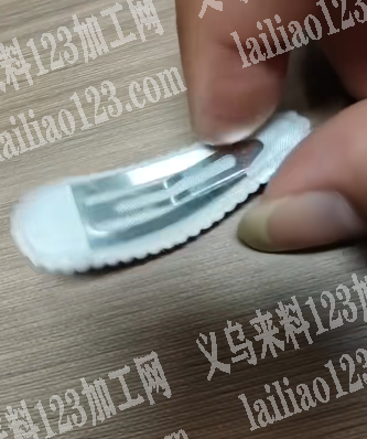 包布发夹，。外发加工。寻找专业做包布发夹