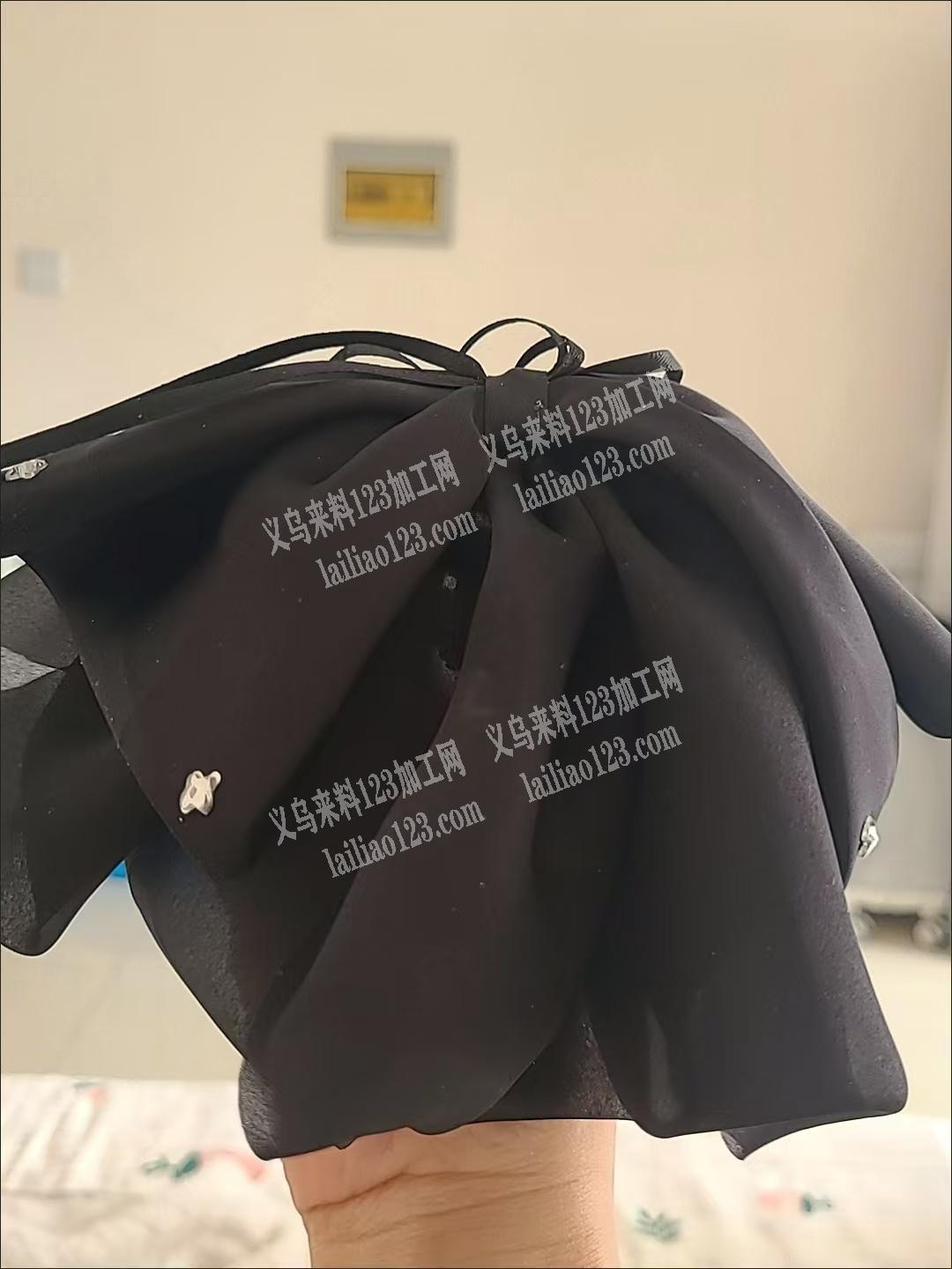 马尾抓夹手工活外发加工【纯加工】如图，寻