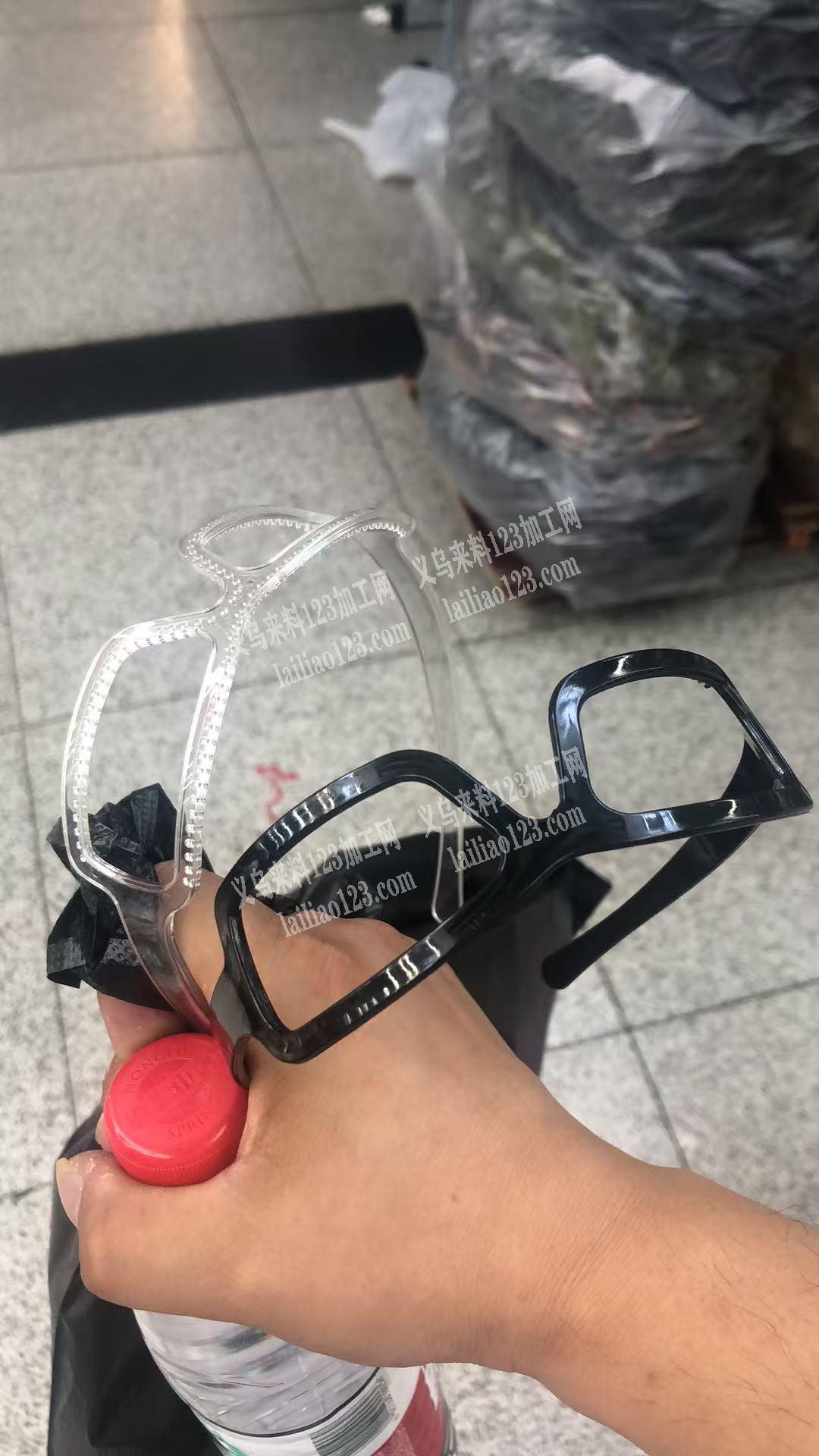 这个塑料的眼镜框订单，如图，寻找工厂。请