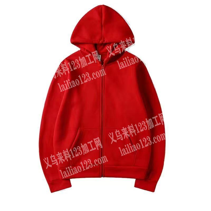 【常年做的订单】连帽拉链卫衣外套服装订单