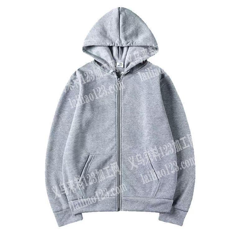 【常年做的订单】连帽拉链卫衣外套服装订单