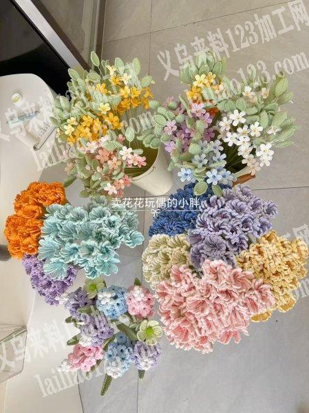 外地钩针编织加工厂，团队手工钩织品接单，可打样，找老板们长