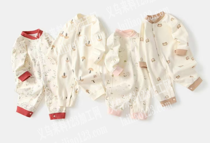 商贸城有婴儿连体衣服装订单外发加工，寻找
