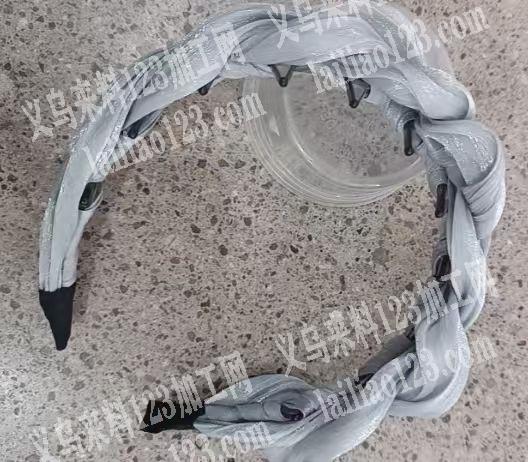网纱布艺手工编织的发箍成品订单，寻找成品
