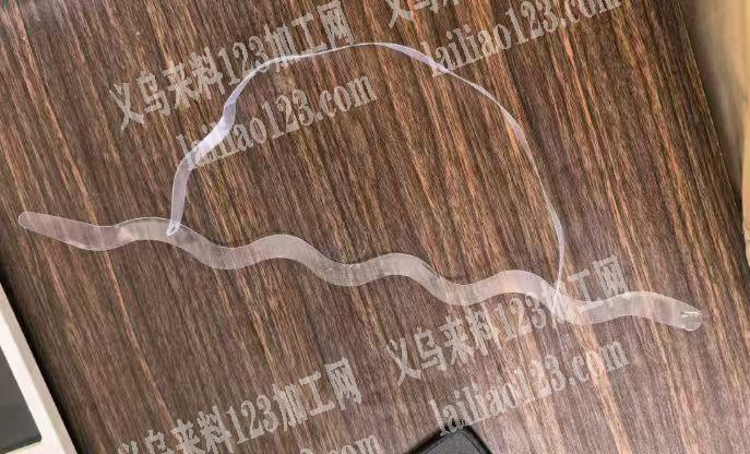 【怎么切割出来的】如图，透明的abs条,