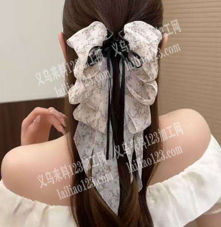 布艺碎花飘带抓夹订单，有订单，寻找成品工