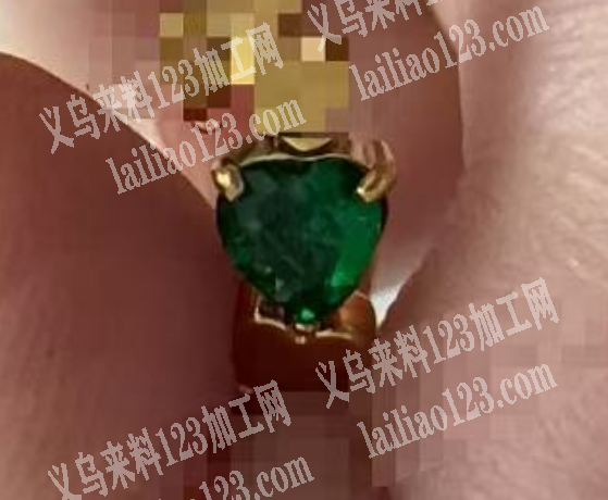 夹锆石的手工活外发加工，有意者，请联系详