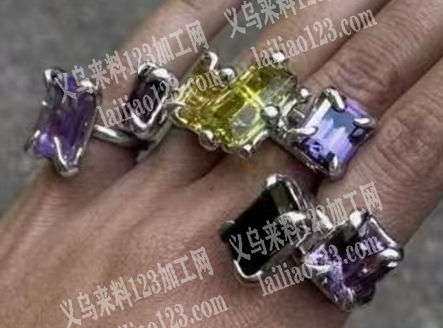 【寻找生产如图戒指的成品工厂】夸张戒指成