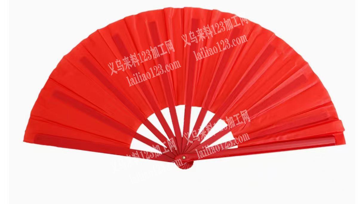 （贴双面胶）做功夫扇的手工活外发。，如图