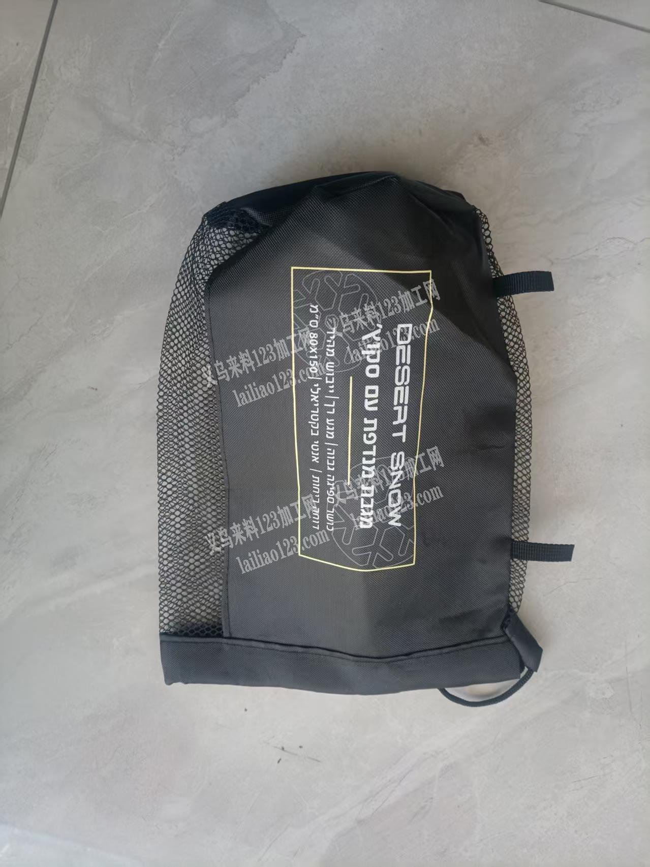 如图圆桶网袋外发加工，寻找箱包加工厂。寻