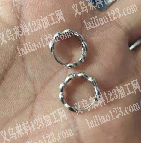 合金耳扣订单，如图，寻找专业做这个耳扣的