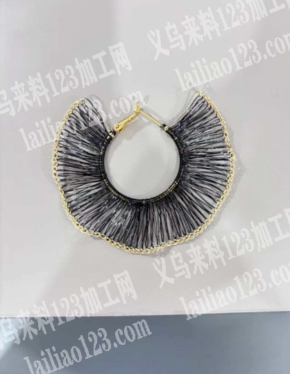 【手工活外发，如图】这个耳环手工活。链条
