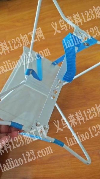 25万个折叠凳子的金属架子订单，如图，寻