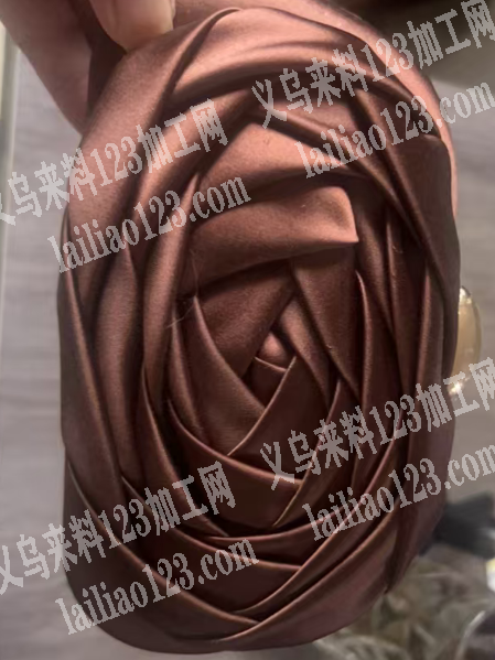 布艺手卷花订单，如图，寻找成品，寻找现货