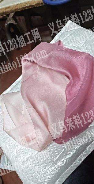 丝巾方巾围巾卷边外发加工，寻找平车活加工