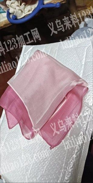 丝巾方巾围巾卷边外发加工，寻找平车活加工