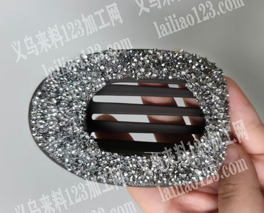 这个发夹成品订单，需要工厂包工包料做成品