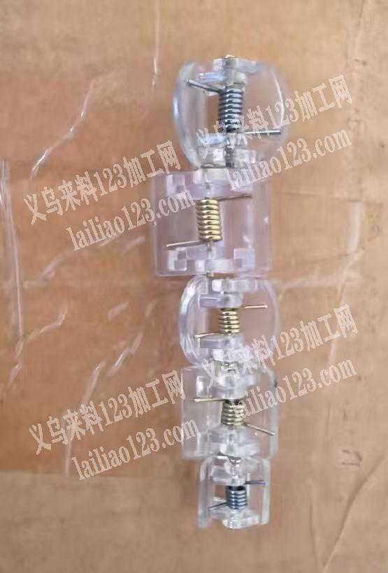 外贸公司饰品发夹配件订单，如图，找醋酸发