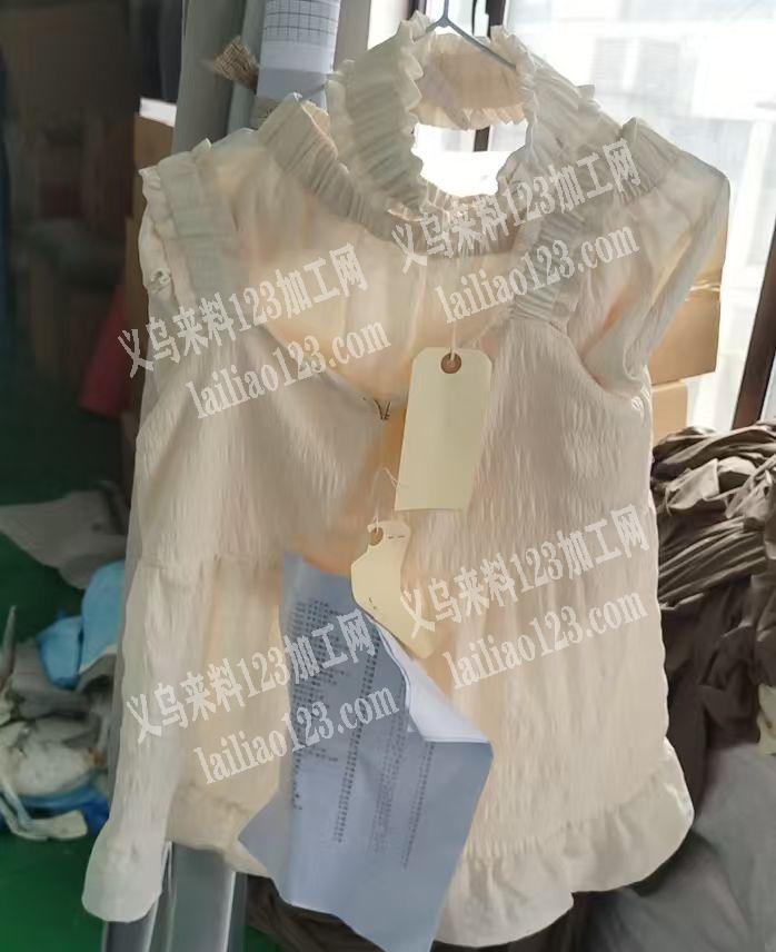【发东阳和义乌做】做这类套装，纯加工，量