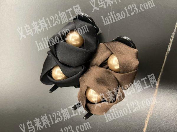 大量手工活外发，可发外地做，如图花朵饰品