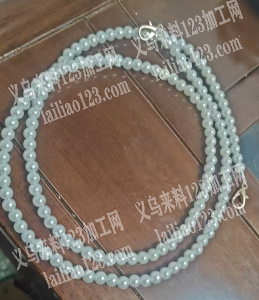 项链穿珠子的手工活外发加工，寻找专业做串