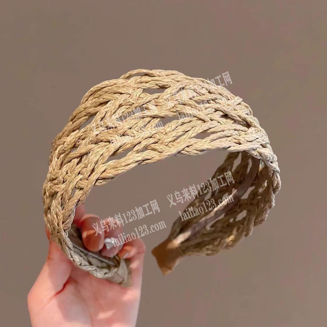 手工藤编订单，藤编发箍订单，如图，寻找专