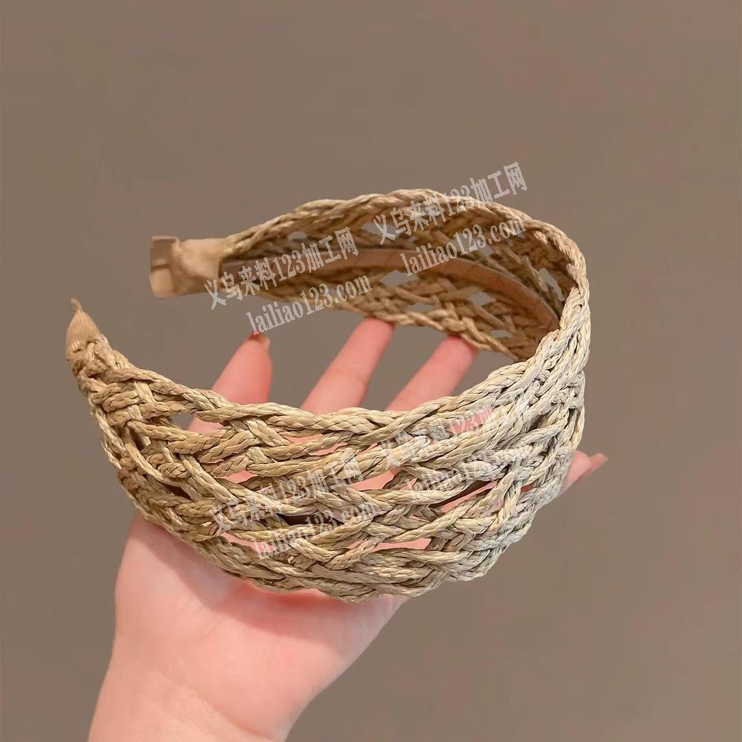 手工藤编订单，藤编发箍订单，如图，寻找专