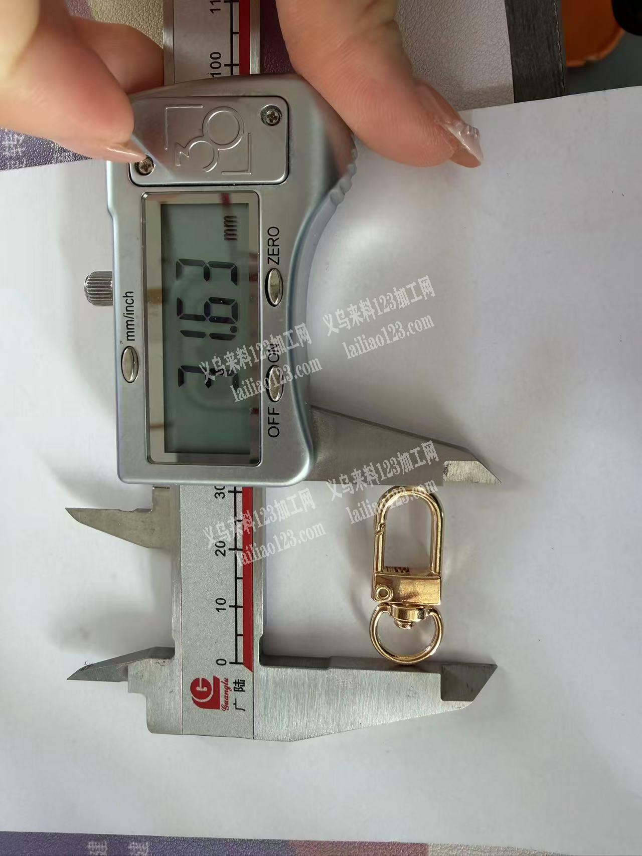 外贸公司26万个金属龙虾扣/钥匙扣订单，