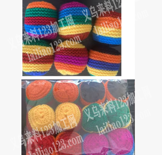 处理，如图，处理，大量毛线沙包微信