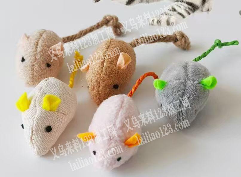 逗猫毛绒老鼠玩具订单【量大20-30万订