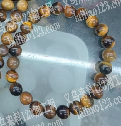 大量虎眼天然石，饰品配件订单。寻找厂家，