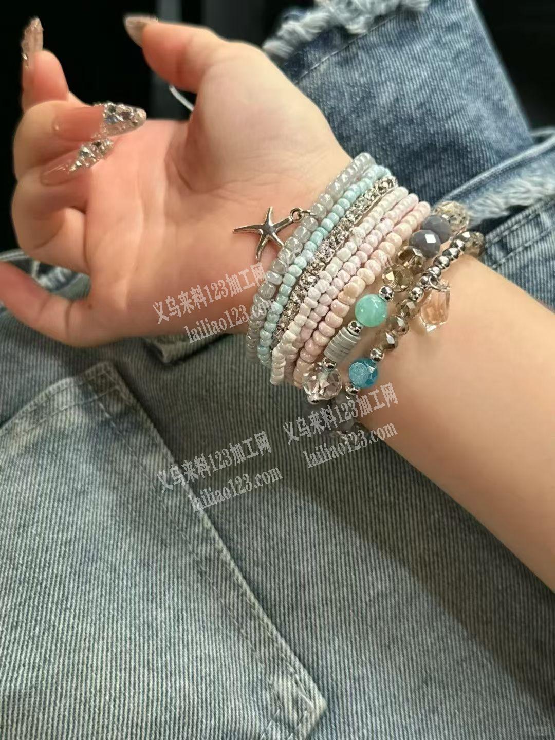 手工串珠手链成品订单，如图，寻找成品工厂