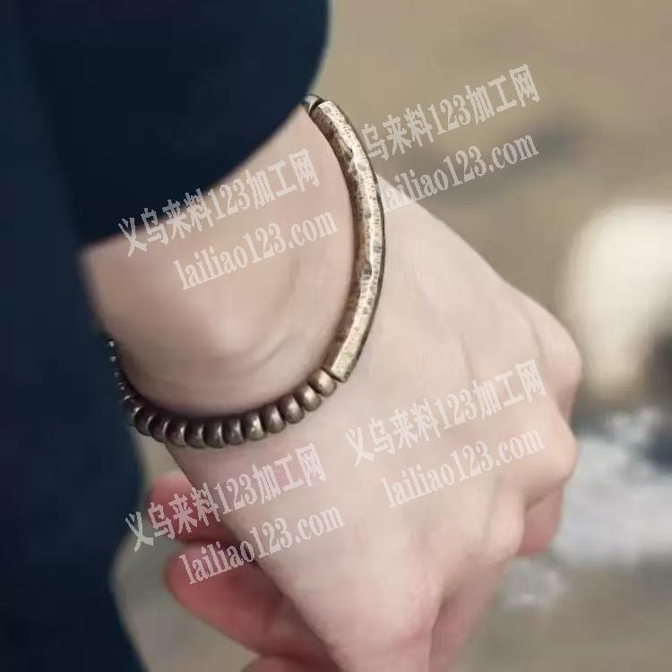 手镯成品订单，如图，寻找专业做黄铜手链的