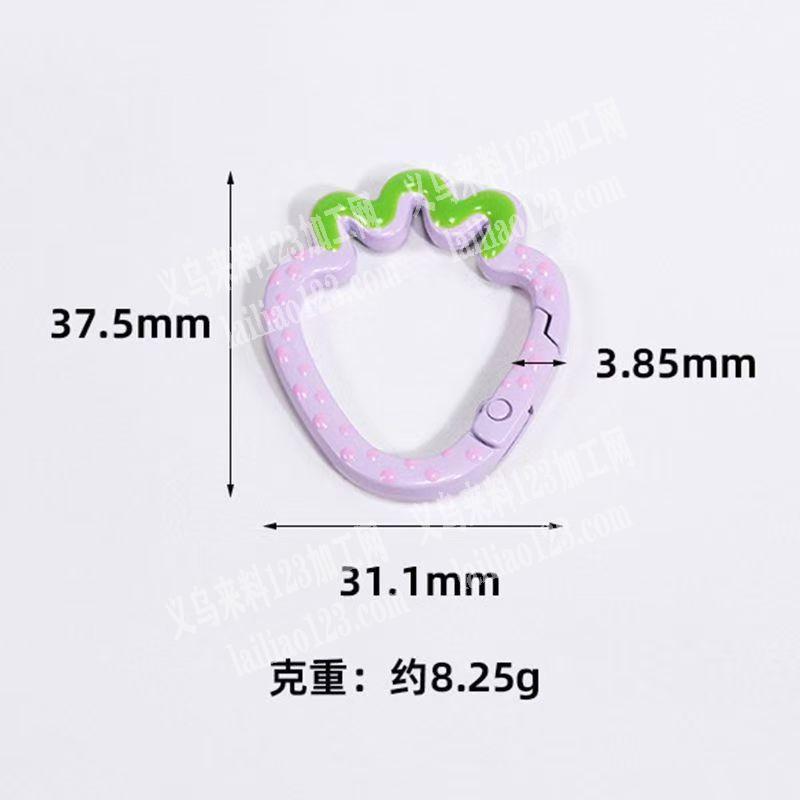 弹簧扣上面打铆钉外发加工，如图，寻找打铆
