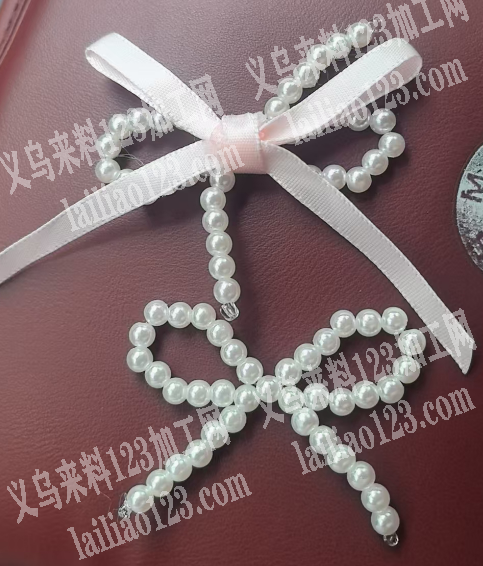 会做的手工活加工厂联系我，如图，穿珠子做