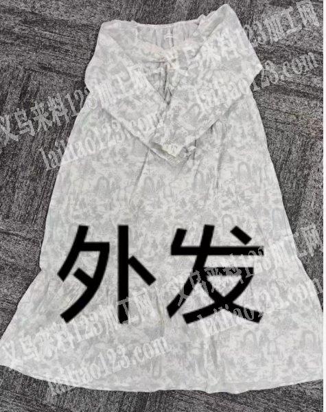 【公司有服装订单要外发】梭织套装，服装订