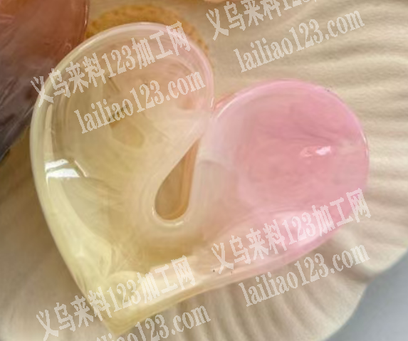 新款爱心渐变【抓夹订单】如图，寻找这个抓