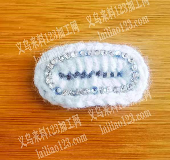 3.6万，手工钩针编织宠物发夹订单，如图，手工钩针