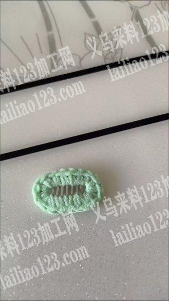 3.6万，手工钩针编织宠物发夹订单，如图，手工钩针