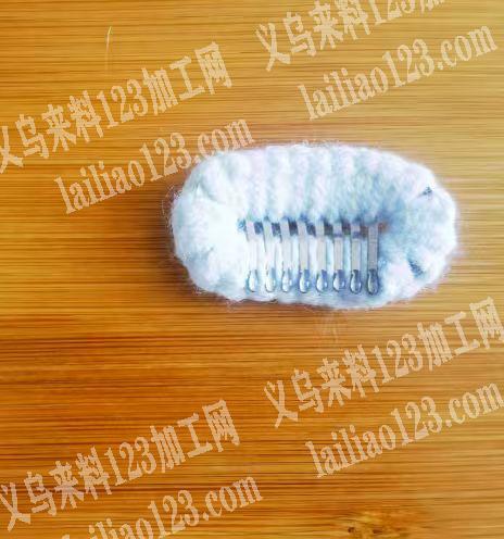 3.6万，手工钩针编织宠物发夹订单，如图，手工钩针